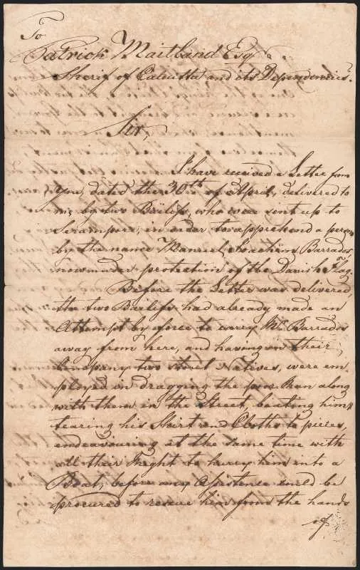 A pre-1854 Indian cover — Sale 1301 Lot 6045
