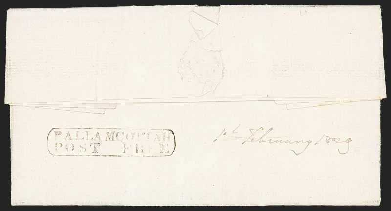 A pre-1854 Indian cover — Sale 1325 Lot 3051