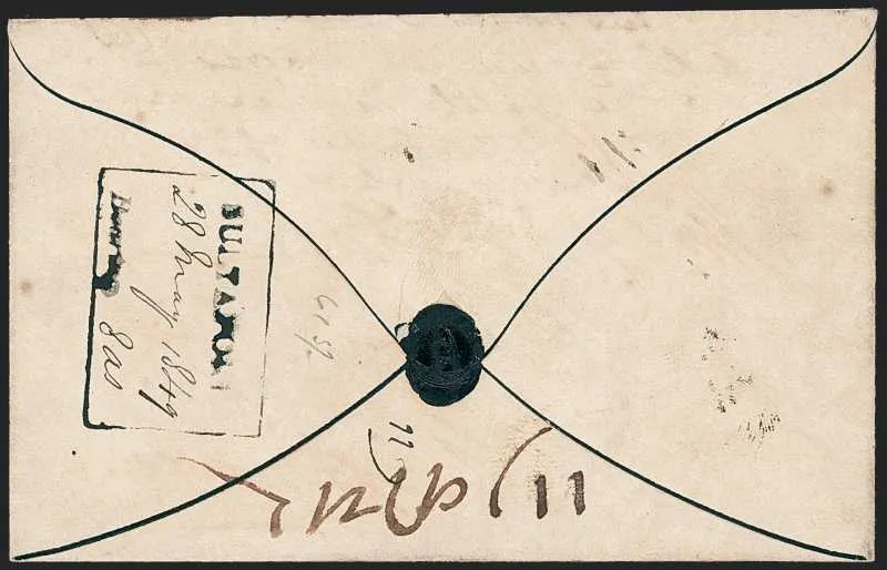 A pre-1854 Indian cover — Sale 1325 Lot 3068