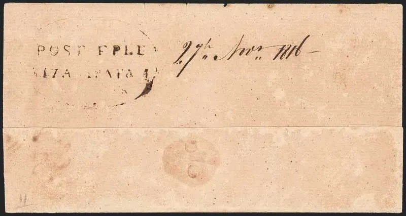 A pre-1854 Indian cover — Sale 1325 Lot 3075