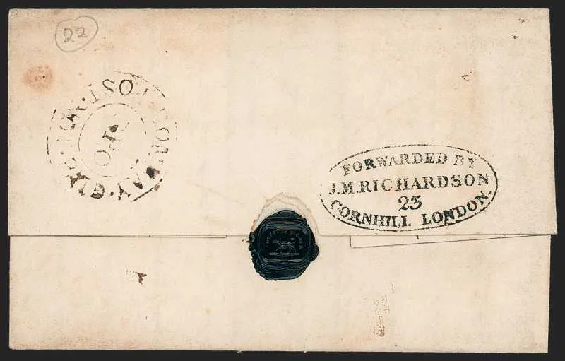 A pre-1854 Indian cover — Sale 9042 Lot 10023