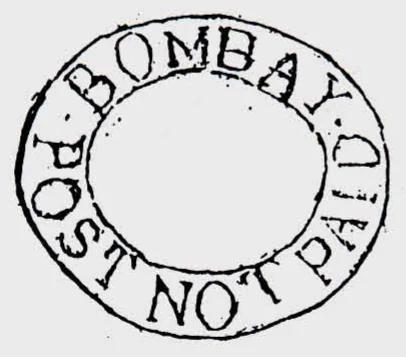 Bombay HG 11 handstamp