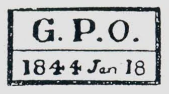Bombay G2 handstamp