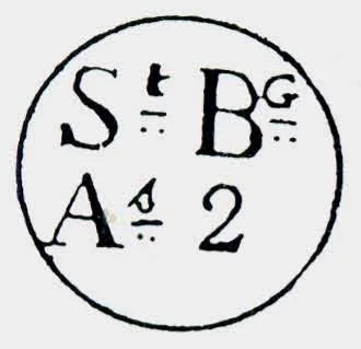 Bombay SR26 handstamp