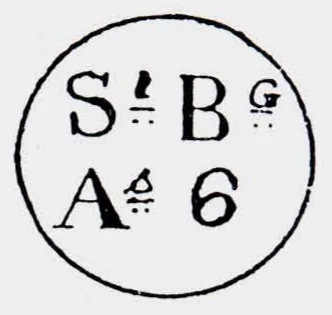 Bombay SR28 handstamp