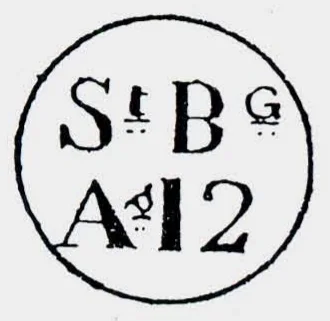 Bombay SR31 handstamp