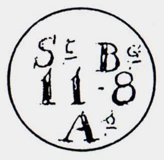 Bombay SR36 handstamp