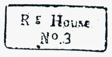 Bombay X6 handstamp