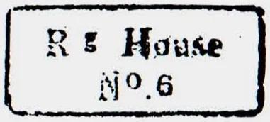 Madras MX11 handstamp