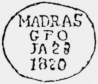 Madras MX2 handstamp