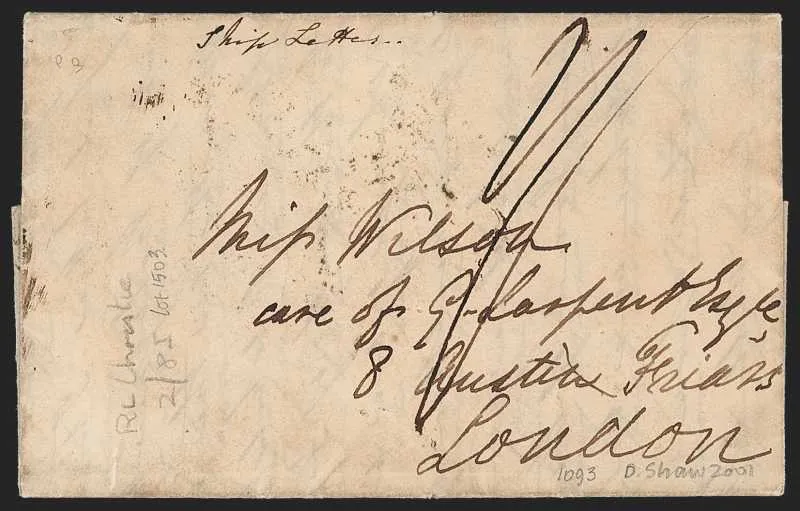 Etawah HG 1 pre stamp cover — front (COV-414)