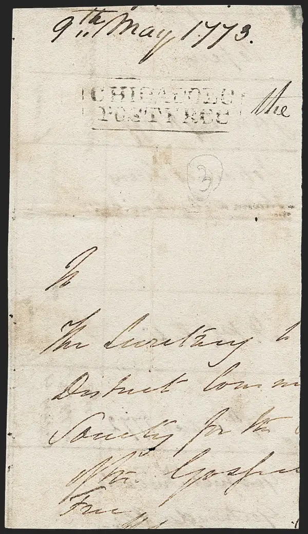 COV-46 pre stamp cover