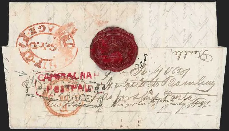 COV-82 pre stamp cover