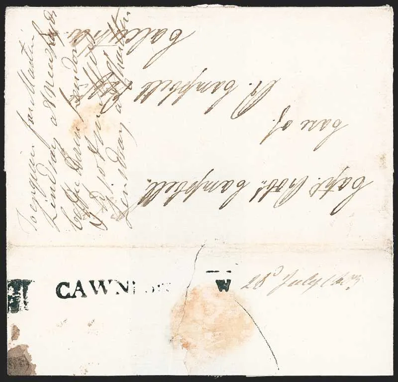 COV-84 pre stamp cover