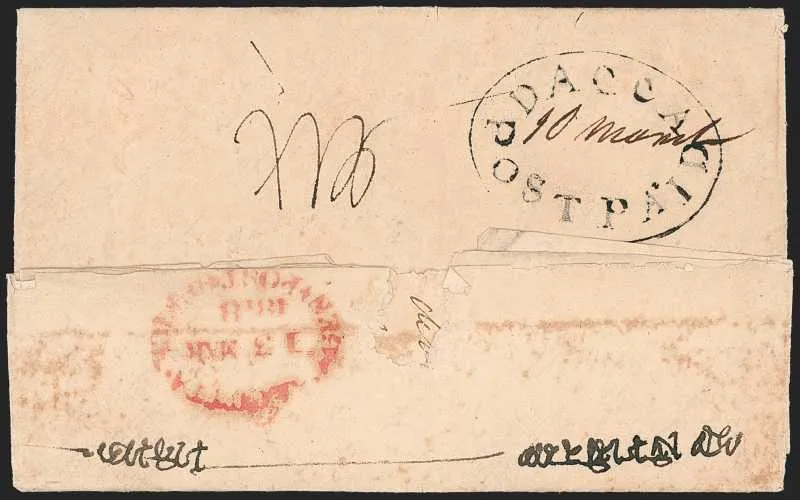 COV-87 pre stamp cover