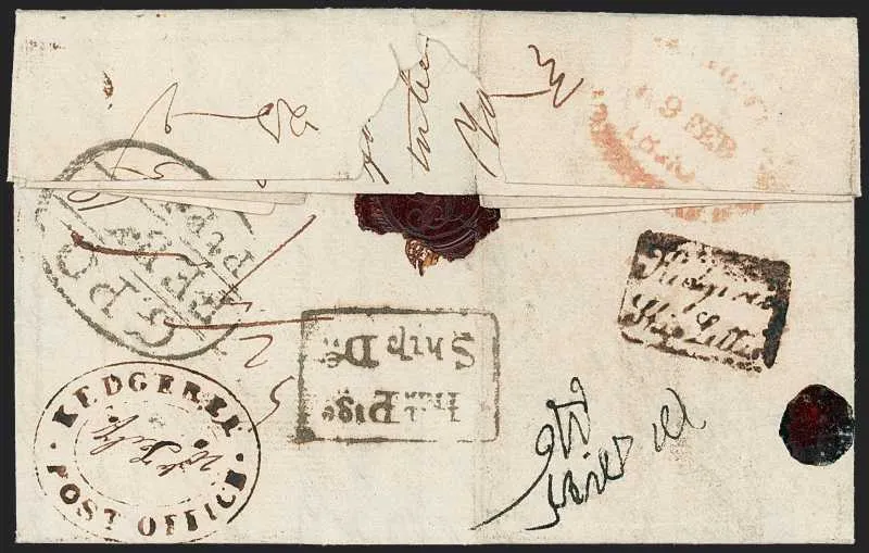 COV-91 pre stamp cover
