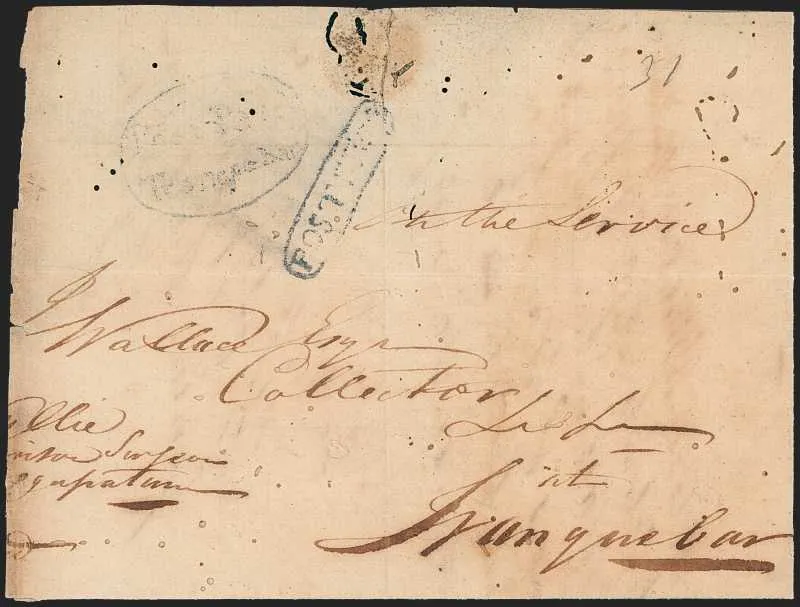 COV-121 pre stamp cover