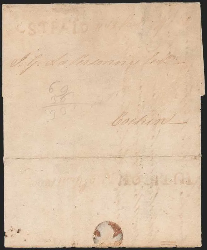 COV-122 pre stamp cover