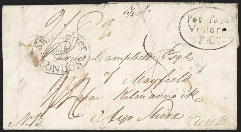 COV-123 pre stamp cover
