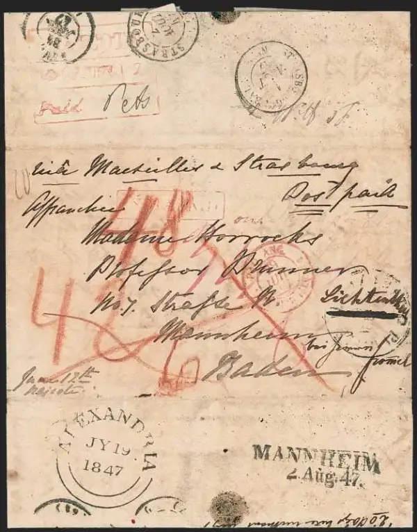 COV-181 pre stamp cover