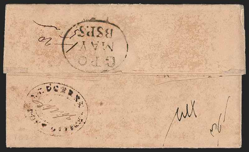 COV-254 pre stamp cover
