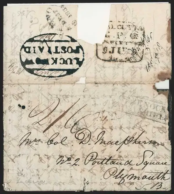 COV-264 pre stamp cover