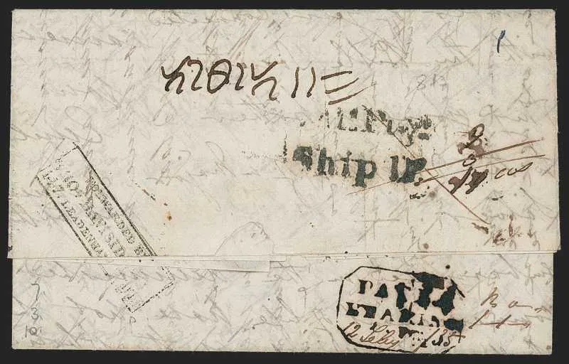COV-300 pre stamp cover