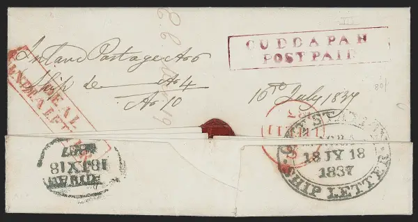 COV-397 pre stamp cover