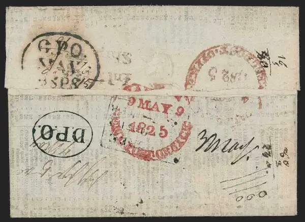 COV-400 pre stamp cover