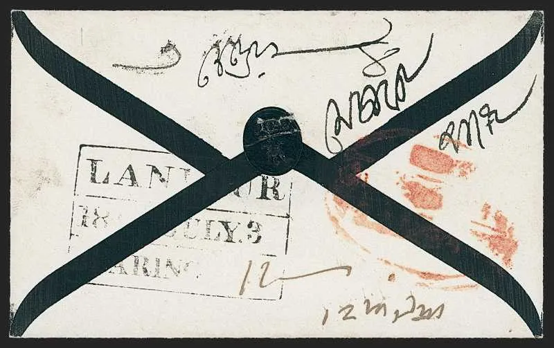 COV-424 pre stamp cover