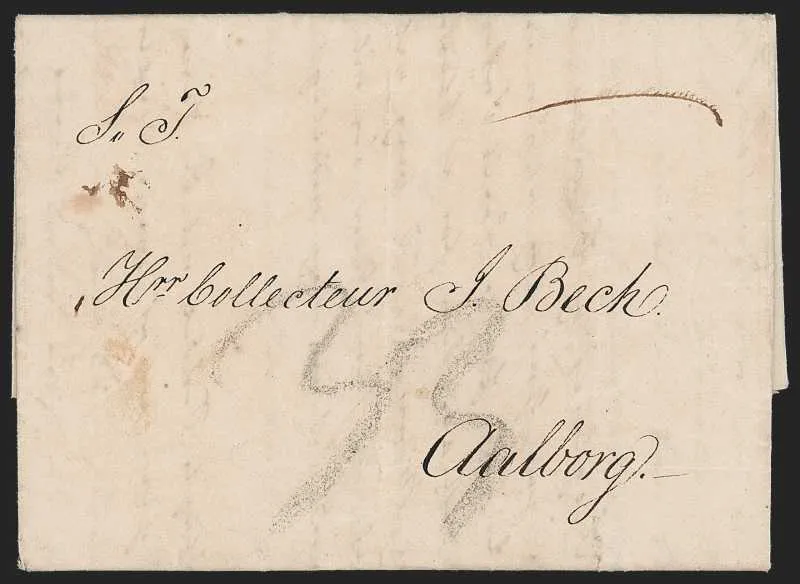 Tranquebar Unrecorded pre-1854 cover, Robert A. Siegel Auction Galleries lot 10111