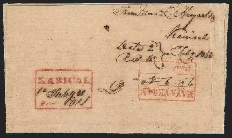 COV-465 pre stamp cover