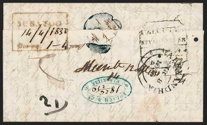 COV-505 pre stamp cover