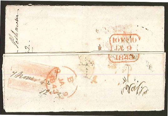Afghanistan FP 4 pre-1854 cover, David Feldman