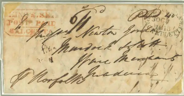 COV-2593 pre stamp cover