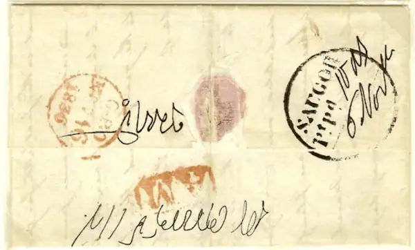 COV-841 pre stamp cover
