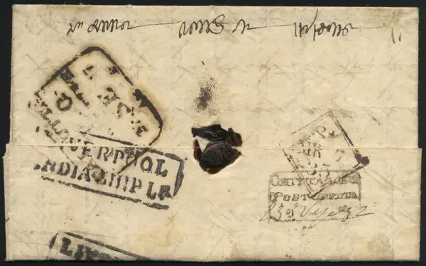 COV-1200 pre stamp cover