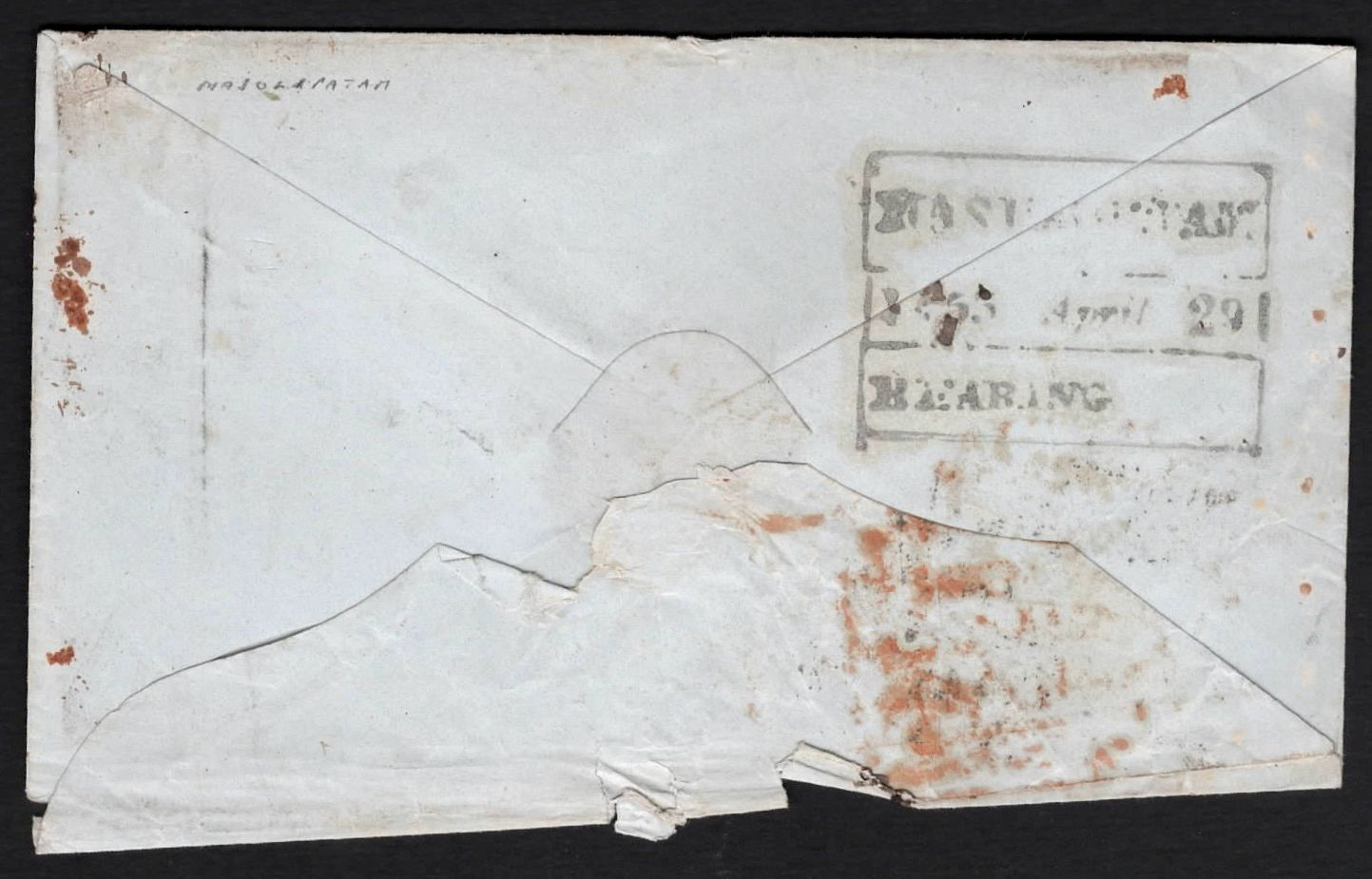 COV-3910 pre stamp cover