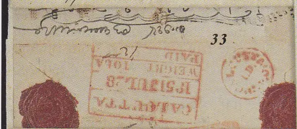 COV-1661 pre stamp cover