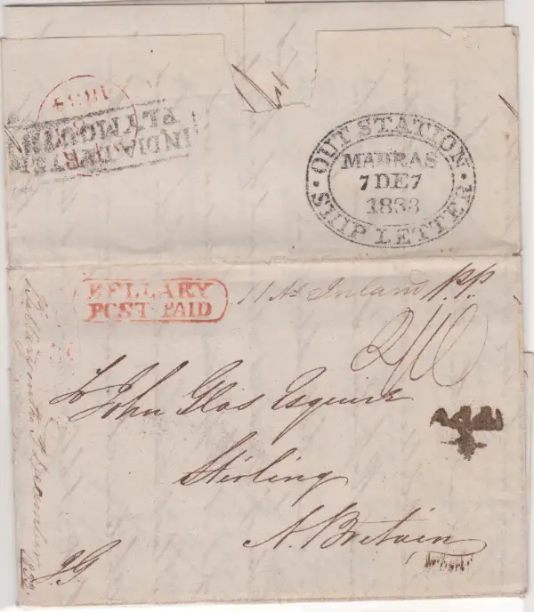 COV-3814 pre stamp cover