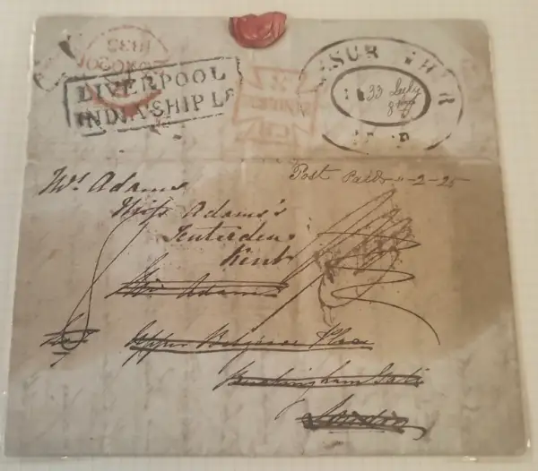 COV-2713 pre stamp cover