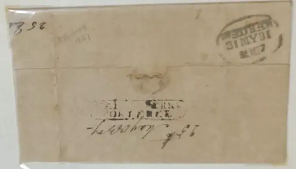 COV-2727 pre stamp cover