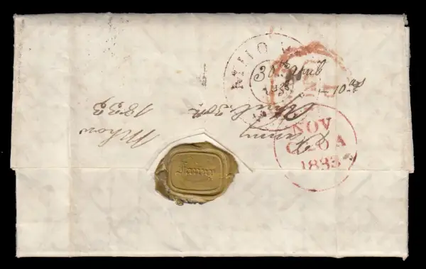 COV-1237 pre stamp cover