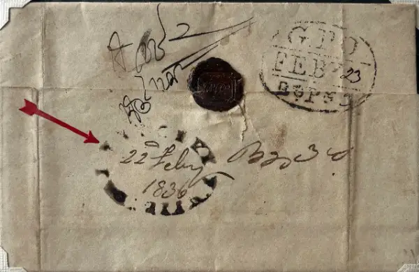 COV-4268 pre stamp cover