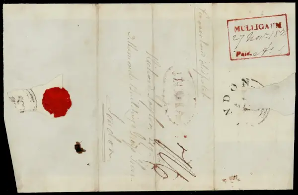 COV-1594 pre stamp cover