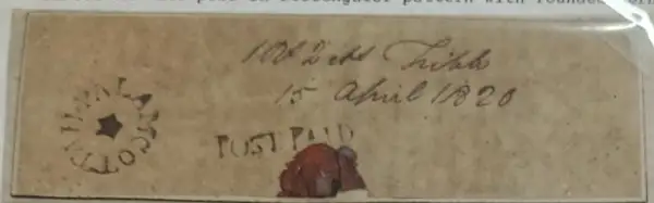 COV-2765 pre stamp cover