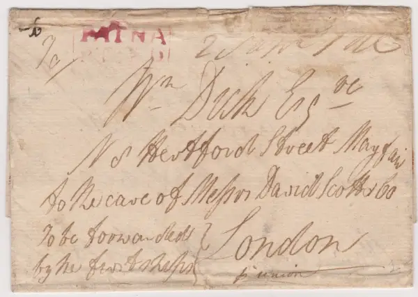 COV-2211 pre stamp cover