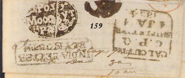 COV-1135 pre stamp cover