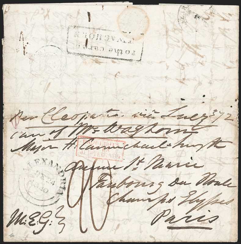COV-1795 pre stamp cover