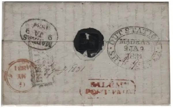 COV-819 pre stamp cover